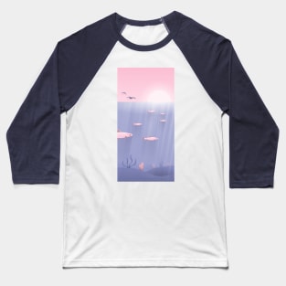 Sea landscape underwater Baseball T-Shirt